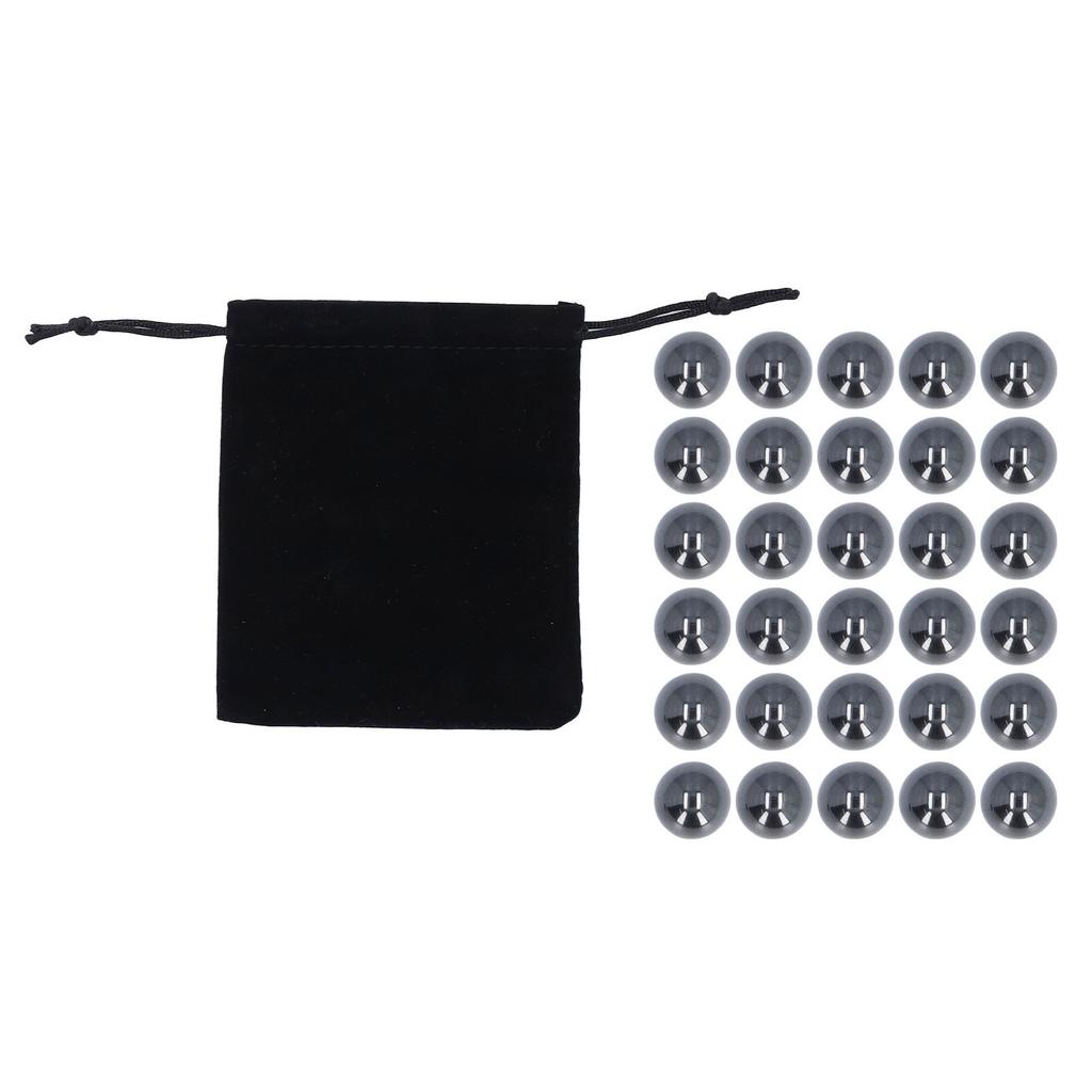 30 шт. Магниты-шарики диаметром 16 мм Универсальные Портативные Магнитные Шарики Снятие Стресса Настольная Игрушка с Сумкой для Хранения