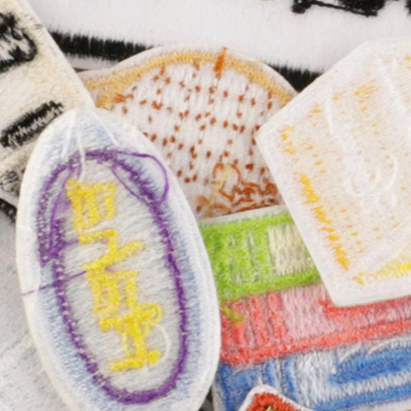 8 Pcs Sew On/Iron On Patches Camera Embroidered Patches Tennis Racket Sewing Patches Applique for Backpacks Decorations