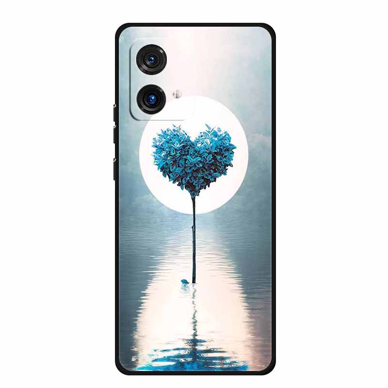 Для Motorola Moto G84 G54 5G Чехол Модный Мягкий Силиконовый Чехол из ТПУ Чехлы для Телефона для Moto G54 MotoG84 2023 Оригинальный Новый Тигр Capa