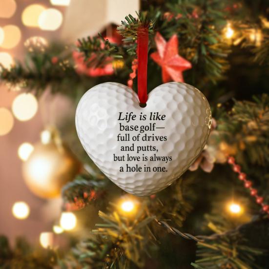 Бейсбольная игрушка в форме сердца, спортивное рождественское украшение для подвешивания на елку, украшение на день рождения, День святого Валентина