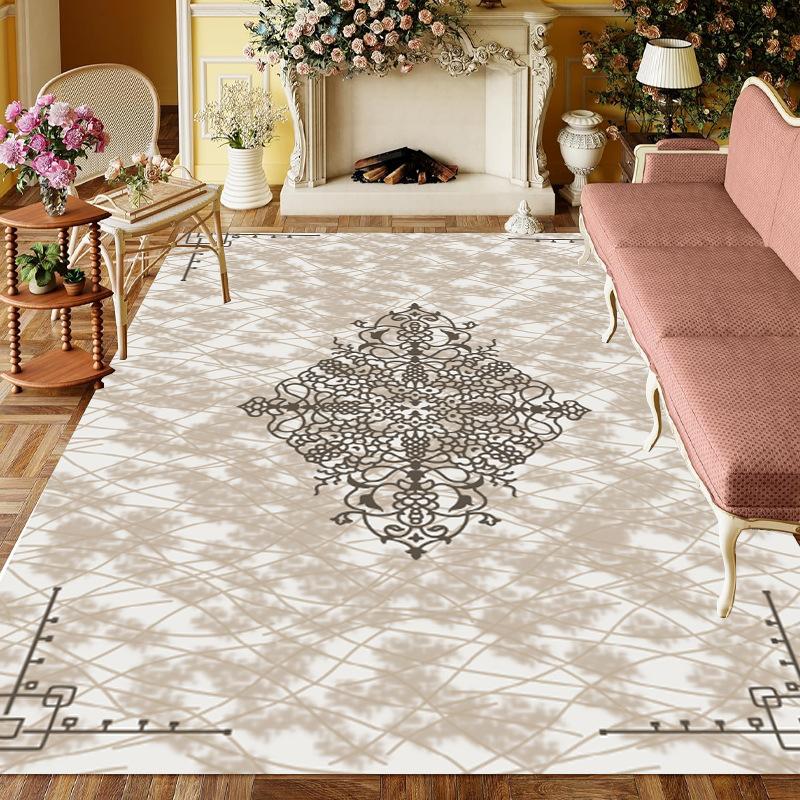 Нескользящий ковер в богемном стиле, ретро, для гостиной, дивана, спальни, кабинета, кухни, входной двери, роскошный домашний декор, модный