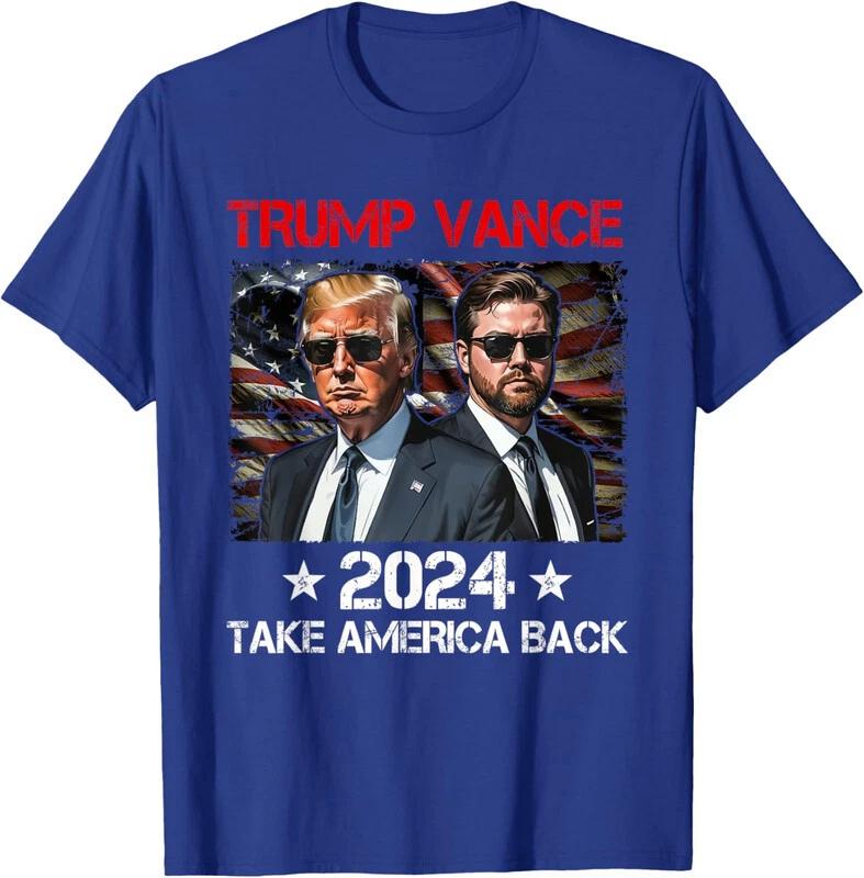 Trump Vance 2024 Take America Back USA Election Gift Unisex T-Shirt