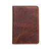 Classic Brown Bag Genuine Leather Passport Wallet Holder Case Cover Ticket Travel Handbag