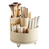 Makeup Brush Holder 360 Degree Rotating Cosmetic Storage Cup for Vanity Small Perfume Lipstick Cream