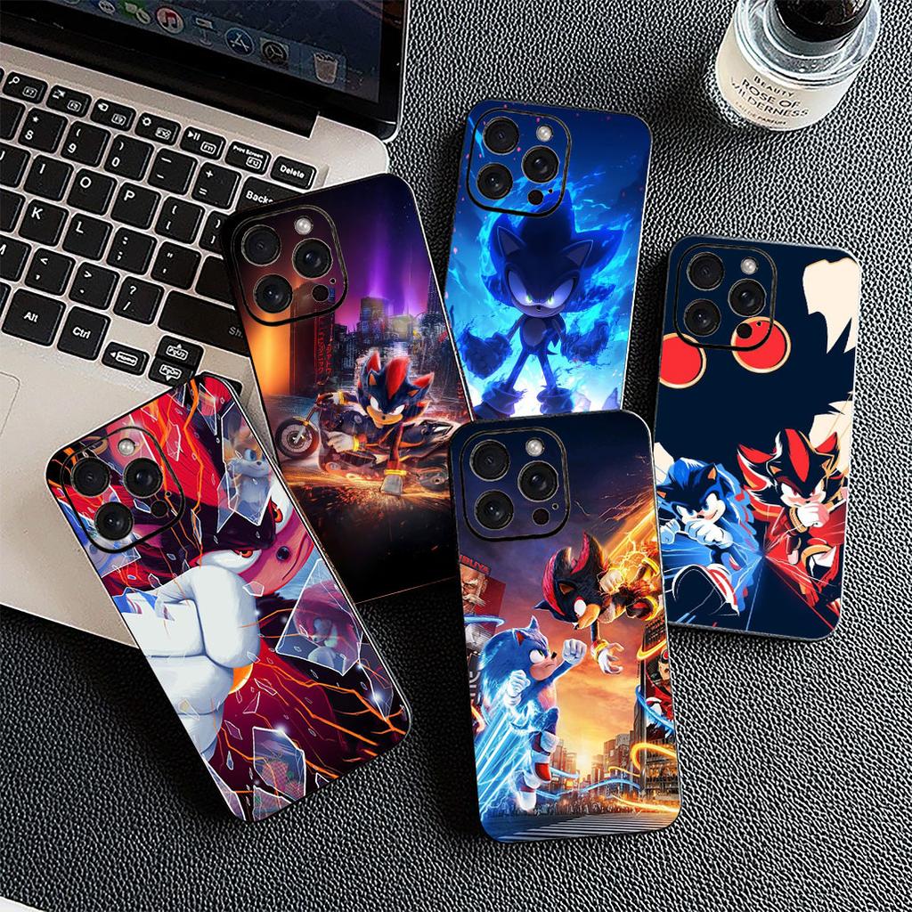 Cover for Samsung Galaxy S20 S22 S21 FE Ultra Plus A07 A17 A15 A16 A25 A57 A37 Casing Phone Case Comics S-Sonics Game Hedgehogs