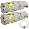 2 Pcs W5W LED Bulb W10W, T10 10-50V CANBUS 700lm White Strong Off-Road