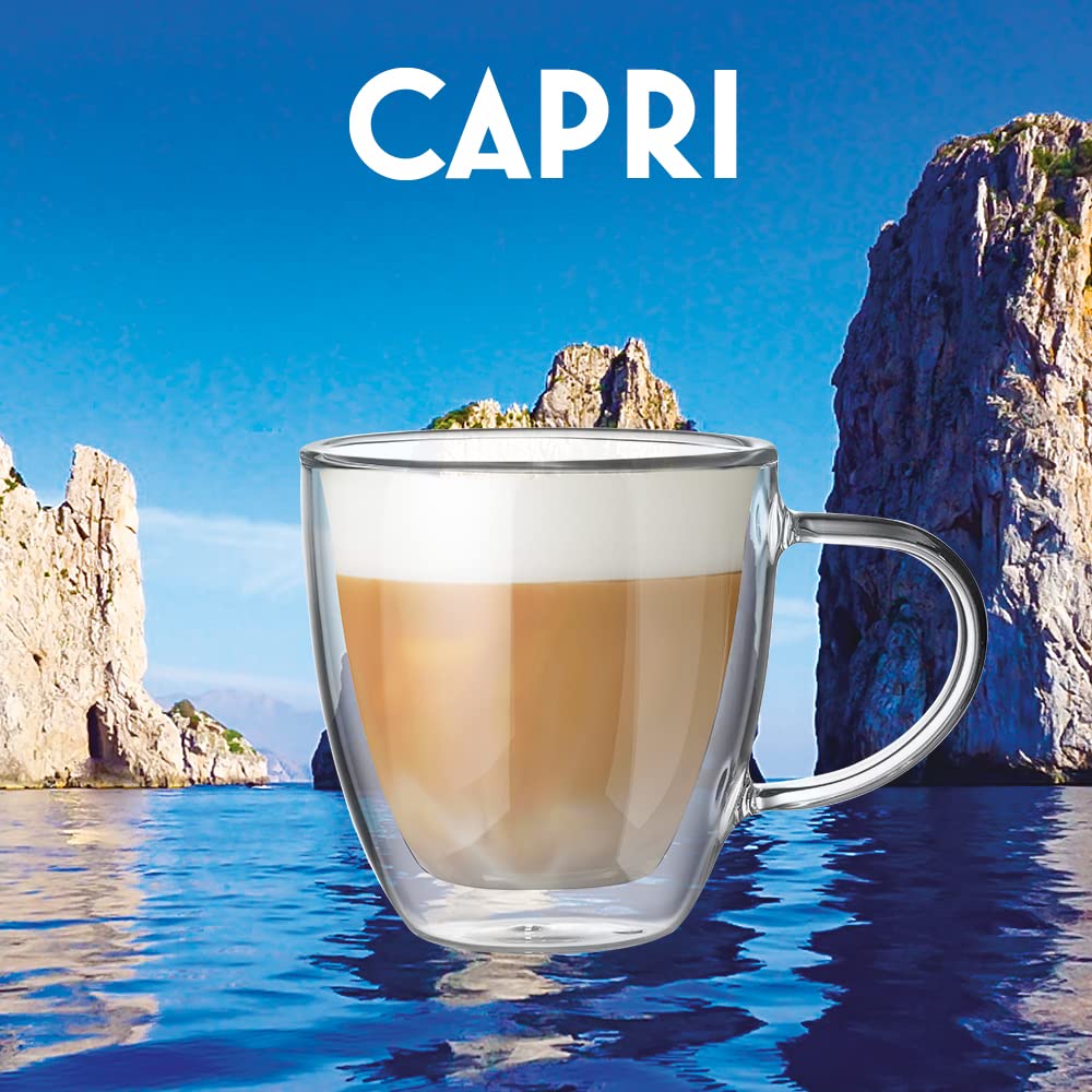 Bialetti Двустенные стаканы Capri, термостойкие, 160 мл, упаковка 2 шт.