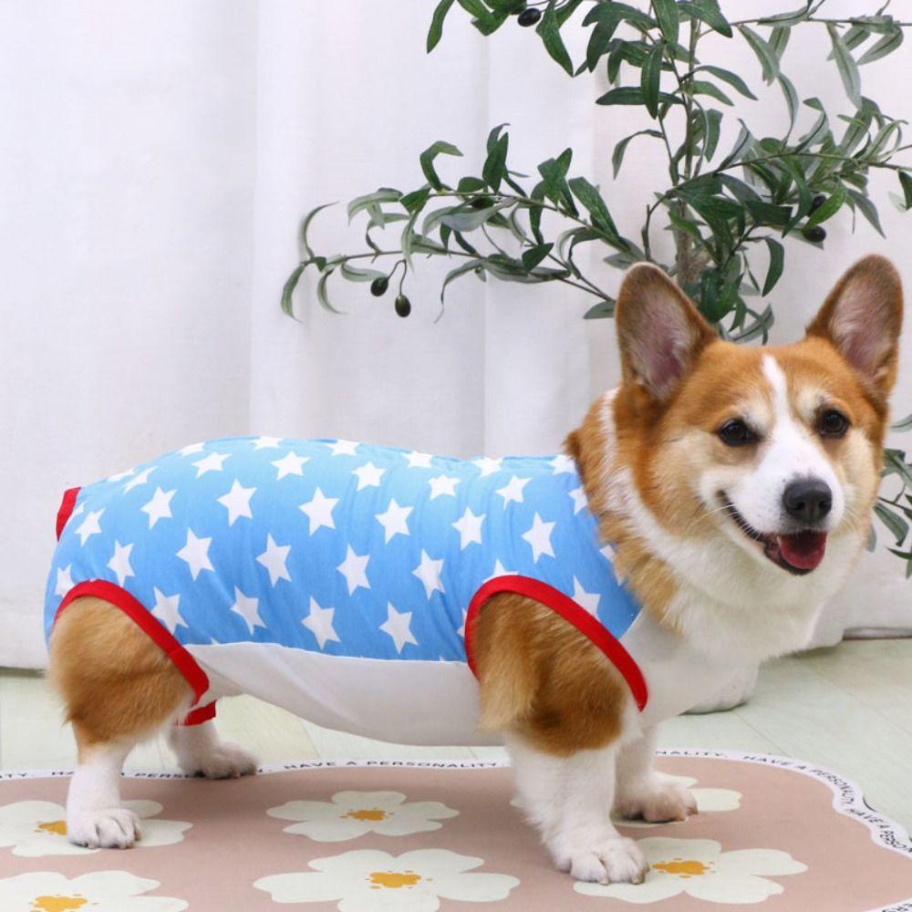 Эластичный боди для восстановления собак, мягкая защитная одежда для собак, боди для отлучения собак от груди для домашних животных