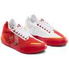 Converse All Star BB Evo Тканевые Низкие Практичные Баскетбольные Кроссовки Унисекс Красно-белые