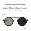 Fashion  Level Rotatable Adjustable Men'S Sunglasses Retro Neutral Street Photography Uv400 Sunscreen Polarized Glasses