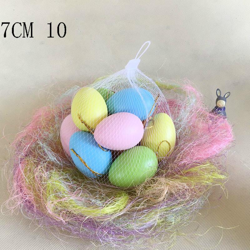 Пластиковые пасхальные яйца, подвесной орнамент, детские игрушки, сделай сам, детские поделки, живопись, яйцо, пасхальные принадлежности для вечеринок, домашний декор