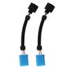 Headlight Conversion Harness 9007 9004 HB5 Male To H13 9008 Female Adapter Replacement for Ford 1999‑2004