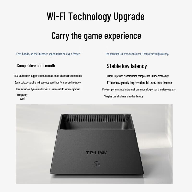 TP-LINK BE5100 WiFi7 Gigabit Dual-Band Wireless Router CN plug (adapter included)