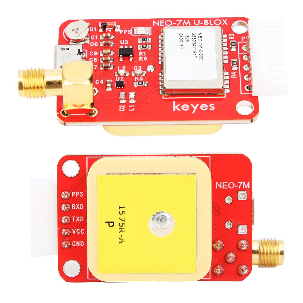 GPS Module Satellite Positioning Board Serial Communication Carrier Ceramic Antenna