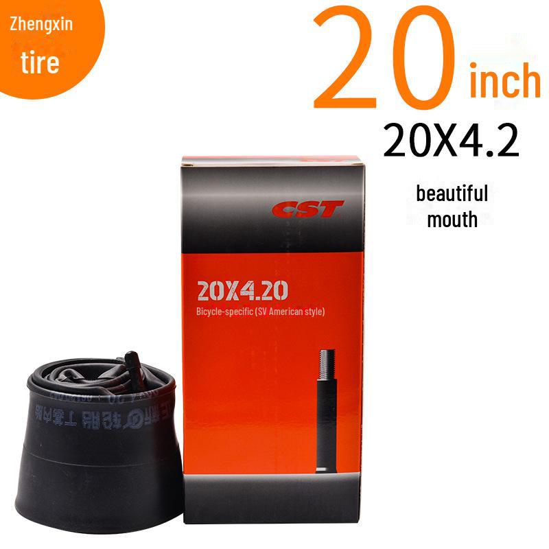 Велосипедная шина Zhengxin 20 дюймов и камера для снега и пляжа, 20x4.0