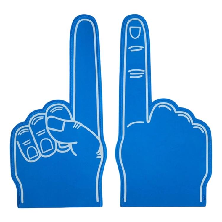 2 шт. Большие спортивные перчатки для болельщиков, аксессуары для поддержки с широким захватом для концертов и соревнований