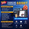THINKCAR THINKSCAN 689BT IMMO Программирование ключей Автомобильный диагностический инструмент CANFD DOIP Двунаправленное кодирование ЭБУ Бесплатный сканер OBD2