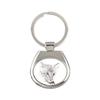 Savannah - Keychain with a Cat, Keychain with a Print, Personalized Pendant from the Brand