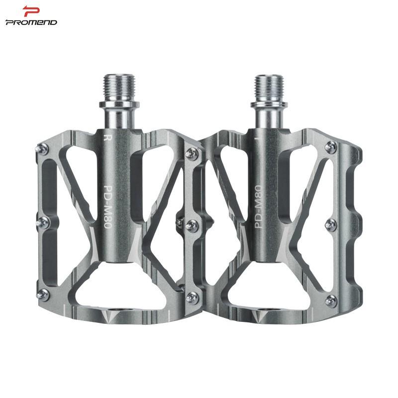 Aluminum Alloy Mountain Bike Pedals PD-M80 CNC Machined Anti-Slip Triple Sealed Bearing Lightweight Cycling Pedal