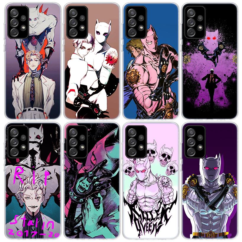 Anime JoJo Killer Queen Hard Phone Case For Samsung Galaxy A17 A57 A37 A16 A26 A36 A56 A15 A25 A35 A55 A14 A13 A54 A53 A34 A24 A
