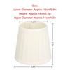 3PCS Clip On Design Lampshade Fabric Chandelier Lamp Shades Simple Lamp Cover  Wall Lamp