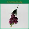 Phalaenopsis Artificial Realistic Flowers Flower Bouquet Plants For Decor Home