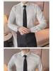 Men's Slim Fit Light Mature Jacket - High-End Casual Business Formal Suit, Plus Size, Groomsmen Style