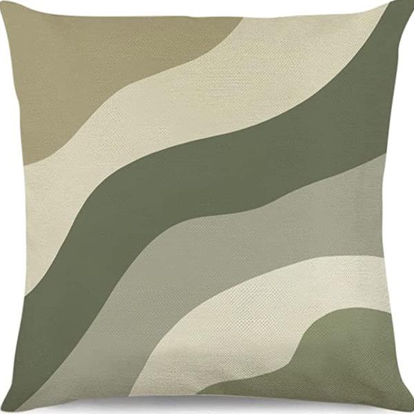 Абстрактная наволочка цвета Моранди, Минималистичная декоративная наволочка, Абстрактная эстетика, Подушка для дивана, Чехол для подушки