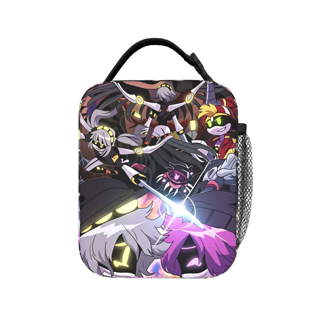 Murder Drones Lunch Bag For Women Custom Lunch Box Fashion Outdoor Cooler Bag Portable Insulated Oxford Thermal Lunch Bags