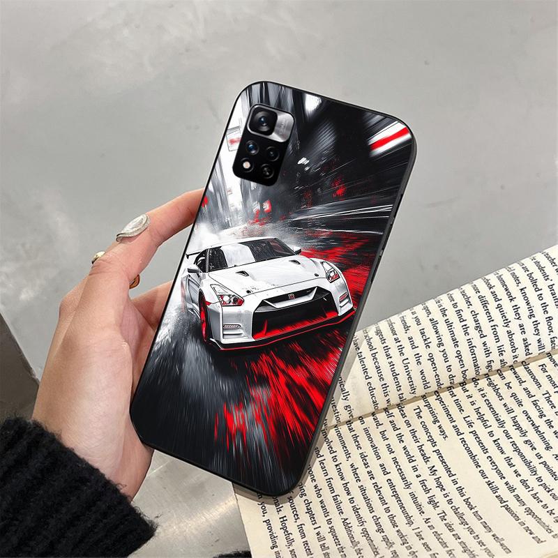 Чехол для телефона для Xiaomi Redmi note 14 Pro 14 13 12 11 10 Pro 14S 12S 11S Redmi 14C 13C 10 Япония Автомобиль Аниме
