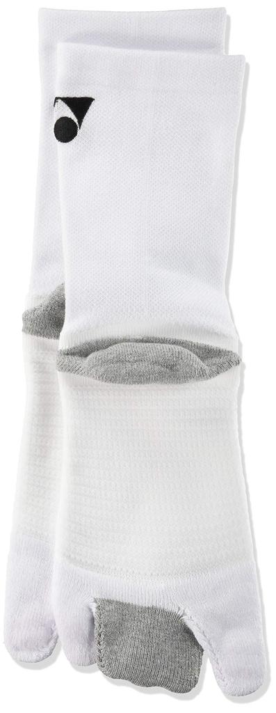 Short Socks MEN Socks White 19160 Japan M to Japanese size [Yonex] Men's (011) (equivalent M)