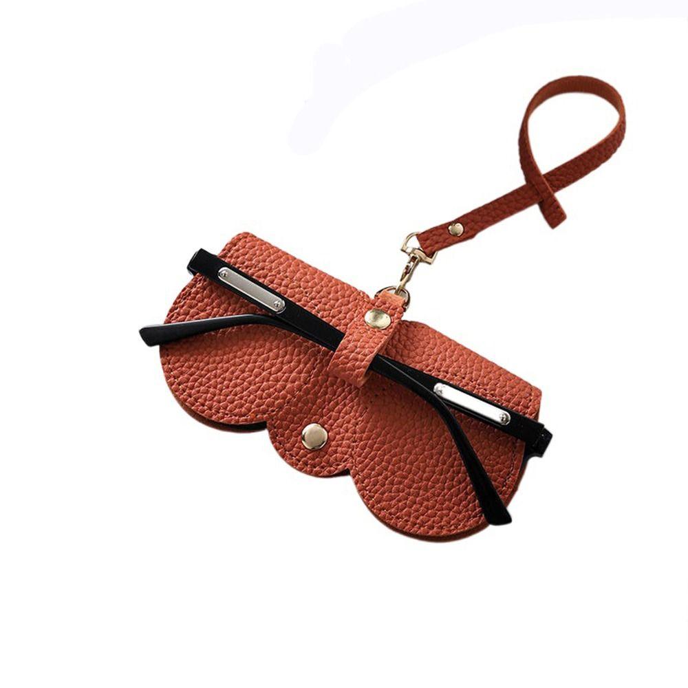Men Glasses Storege Case Eyewear Protector Eyewear Pouch Sunglasses Pouch PU Leather Glasses Case