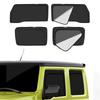 Сетка и вентиляция для серии Jimny JB04 Солнце Насекомые УФ Водитель и пассажир Интерьер На заказ 4 панели 2-в-1 Шторы, Солнцезащитные экраны, Блэкаут,