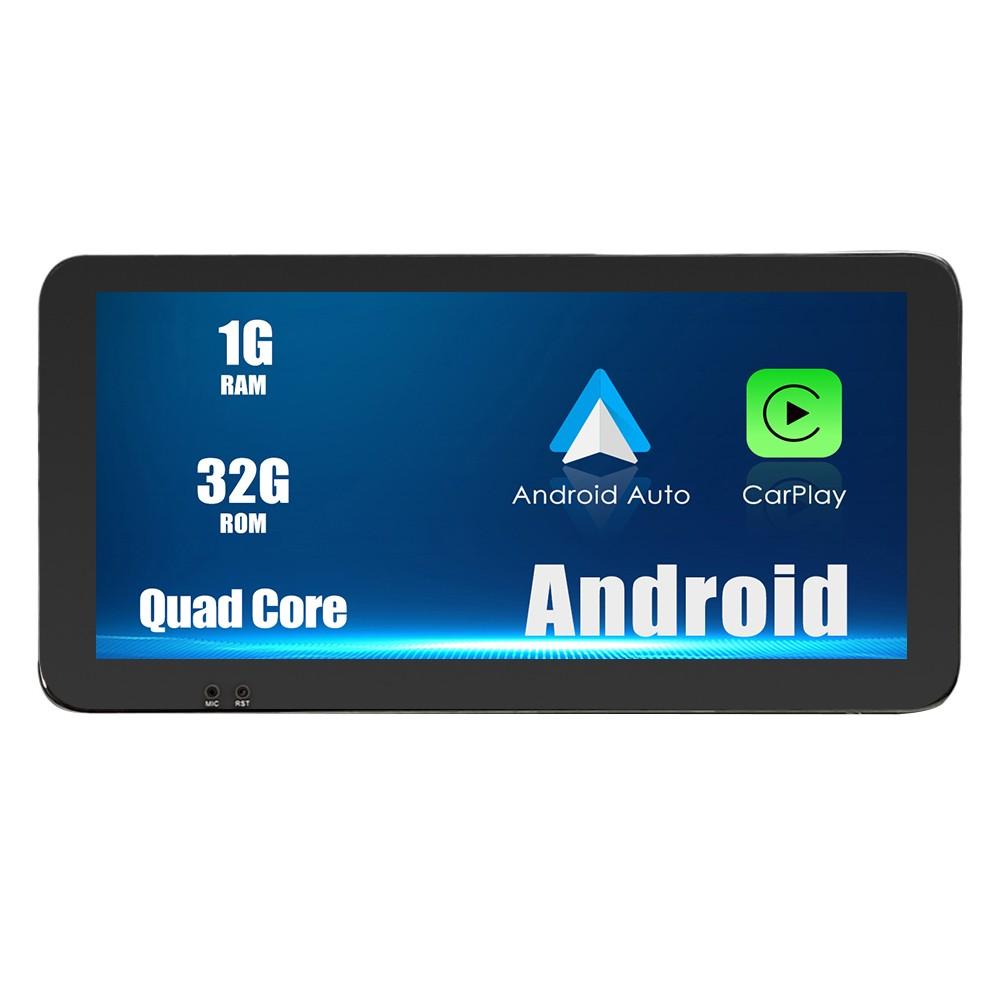Универсальный автомобильный радиоприемник на базе Android 10,33 дюйма, автомобильный стереоплеер с GPS-дисплеем, головное устройство с поворотным дисплеем 1Din