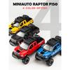 Масштаб 1/32 Ford Raptor F150, литая под давлением модель автомобиля, игрушечный автомобиль с откатным механизмом, звуком и светом для детей, коллекция подарков для мальчиков и девочек