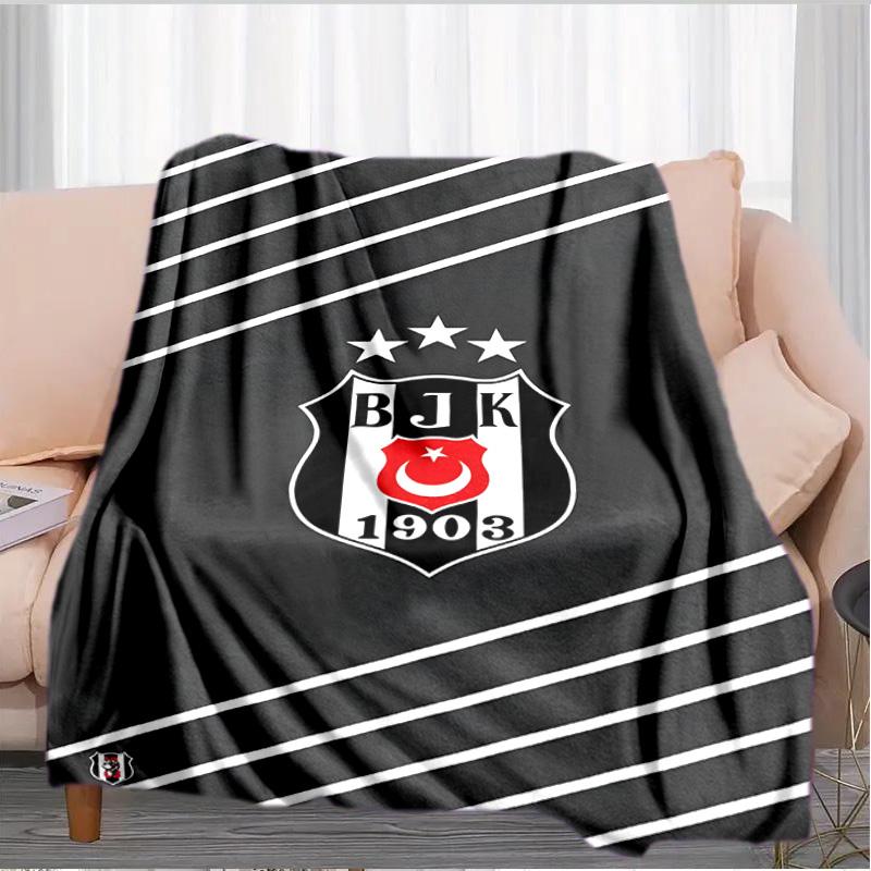 Besiktas Crest Legacy 1903 Blanket Suitable for Sofas, Beds, Offices, And Camping - Perfect Gift for Halloween Christmas
