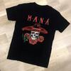 Футболка Mana Band Tour Хлопок Для мужчин Женщин Унисекс Футболка Размер Унисекс Футболка