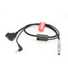 DRRI ARRI Cforce cPRO Motor CAM Power Cable for Canon RF/cmotion (7p) - LANC/D-Tap FX-9 C500/C300