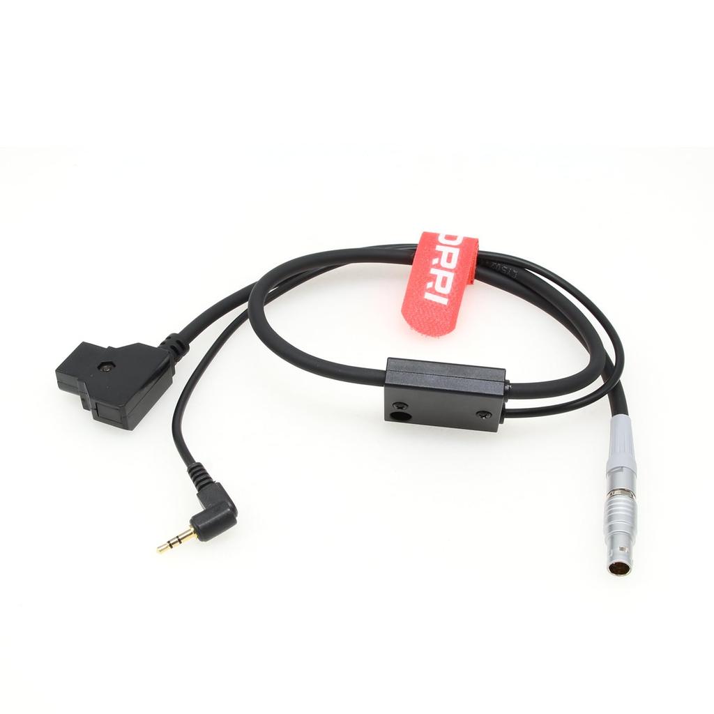 DRRI ARRI Cforce cPRO Motor CAM Power Cable for Canon RF/cmotion (7p) - LANC/D-Tap FX-9 C500/C300