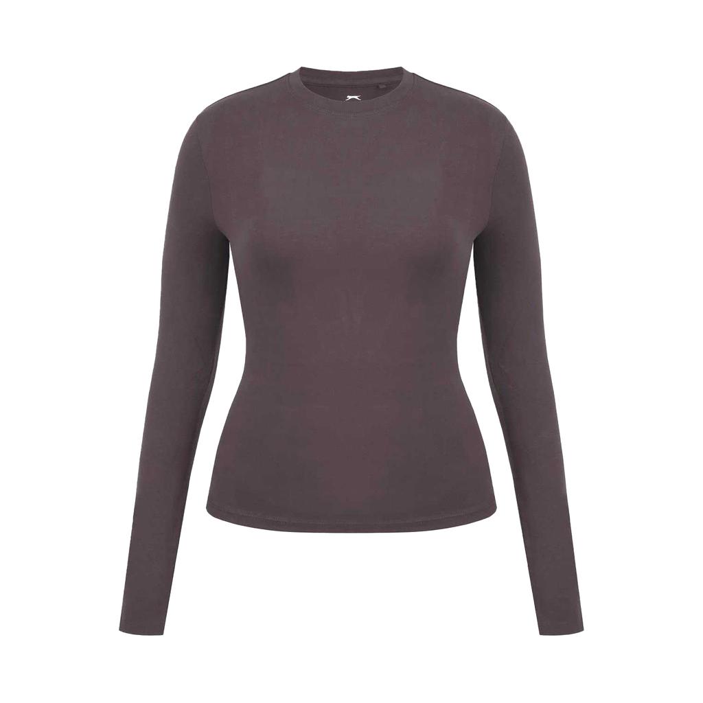 Slazenger Женская облегающая футболка с длинным рукавом