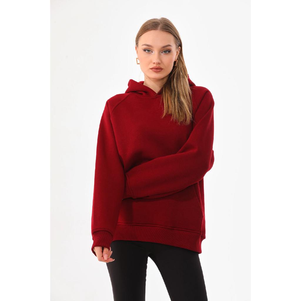 Толстовка оверсайз с капюшоном