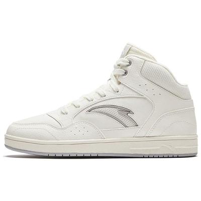 Удобные амортизирующие износостойкие нескользящие высокие кроссовки женские кроссовки цвета слоновой кости и белого 922348087-1