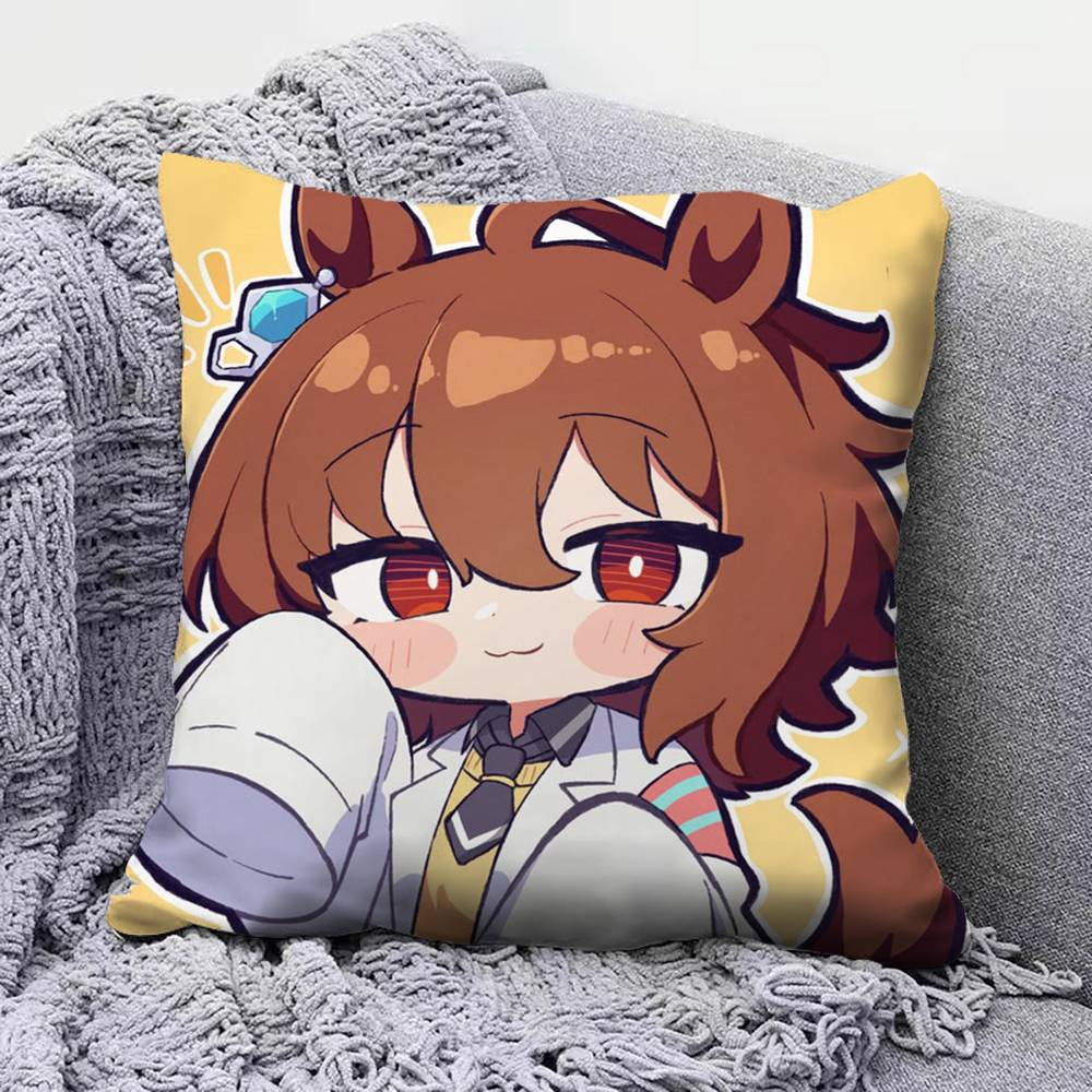 Мем Uma Musume Pretty Derby uma Чехлы для подушек на диван и Декоративные наволочки на заказ