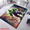 Marvel 1pc Cartoon Flannel Rug | Hulk Street Roar - Indoor Entry Mat, Soft Washable Carpet, Durable Living Room and Bedroom Ho