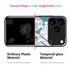 Для iPhone 17 Pro Max Чехол PC TPU Закаленное стекло Печать с рисунком Противоударная Задняя крышка для телефона