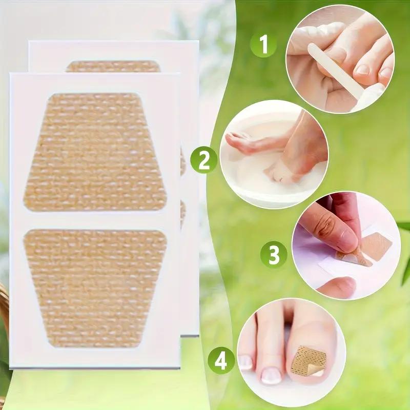 Пластырь для коррекции ногтей без клея - Наклейка для восстановления ногтей для коррекции ногтевого желобка и ложа