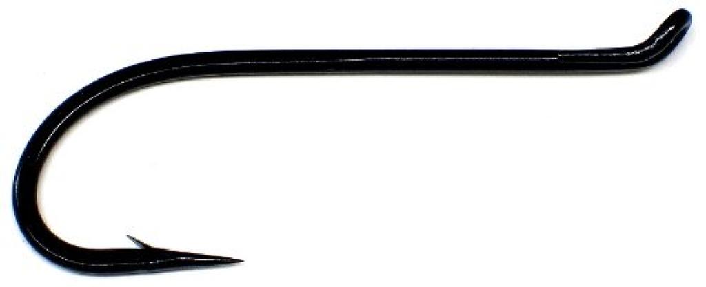 AXISCO Fly Hooks AFB Fishing Hooks (100-Pack) 080-#2/0