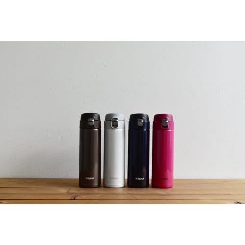 Tiger Sahara Mug, 480ml Stainless Steel Mini Water Bottle, Direct Drinking, Lightweight, Yumejuku Passion Pink, MMJ-A048-PA