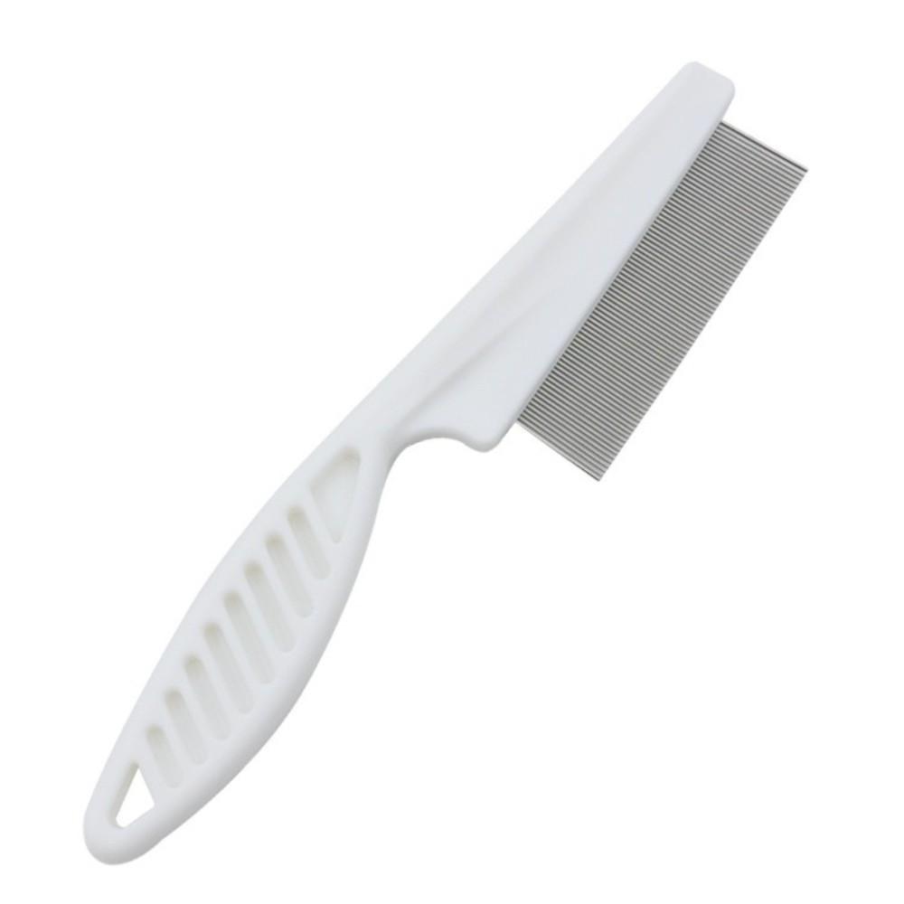 2PCS Stainless Steel Dense Teeth Pet Grooming Comb 14cm 18cm Size Detangling Comb  for Hair Shedding