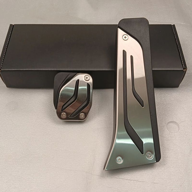 Car Pedal Pads RHD for BMW M2 M3 M4 M5 M6 I3 I8 16-17 Non Slip Pedal Covers Stainless Steel